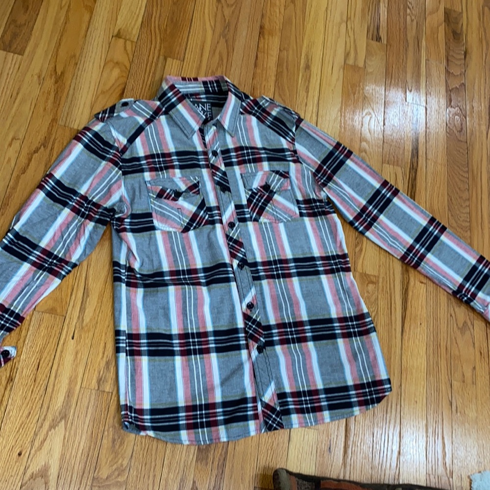 Fashion men's button shirt